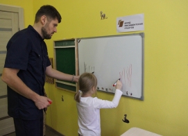 Занятия в студии коммуникации