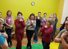 "Гимнастика мозга" в Клубе для родителей