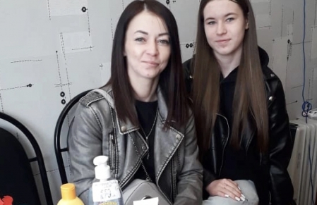 Семьи в Дзержинском районе получили благотворительную помощь