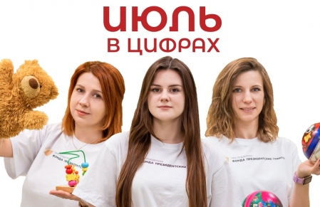 Подводим итоги нашей работы за июль